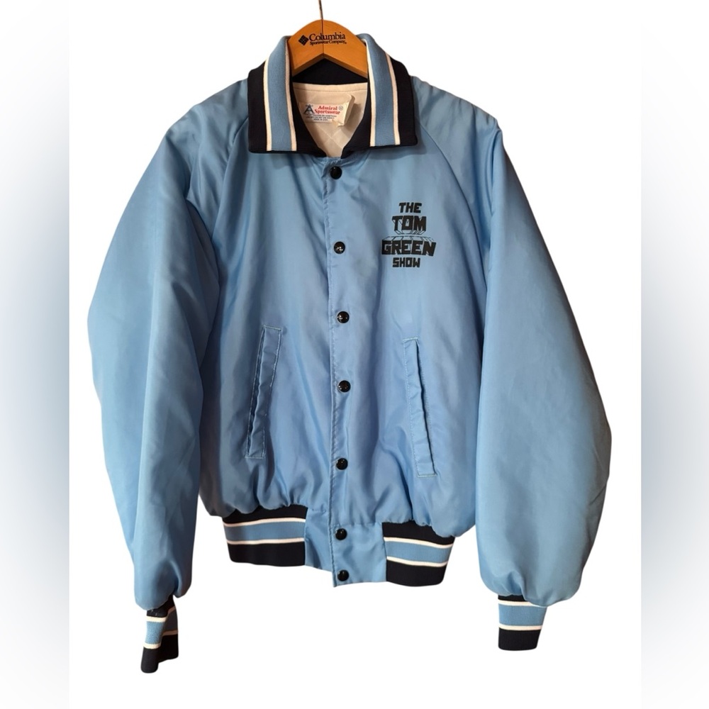 Late 1990s/Early 2000s The Tom Green Show (aired on MTV)Snap Front Bomber Jacket